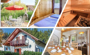 Отель Seepark Kirchheim Ferienhaus bei Nina mit Sauna  Кирхгайм